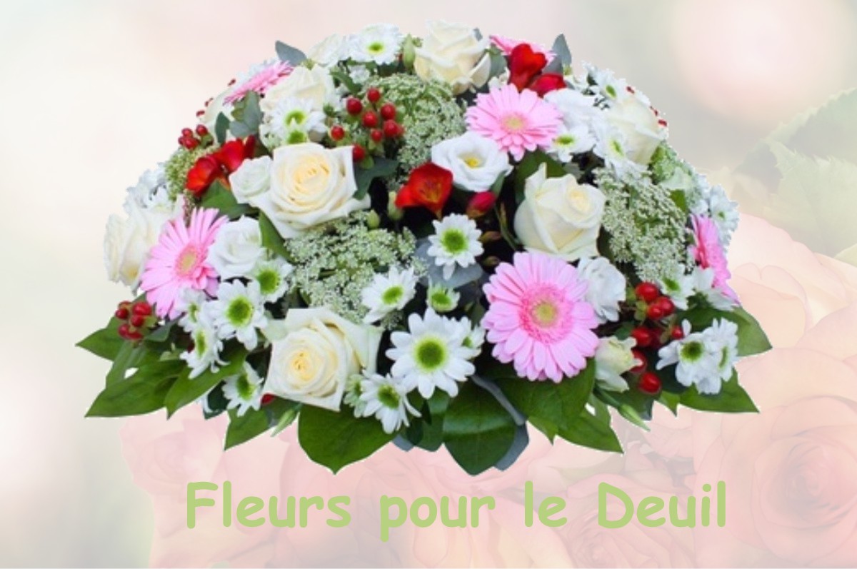 fleurs deuil SUZE-LA-ROUSSE